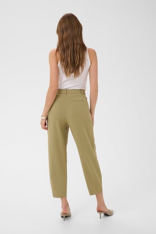 Effilé Pantalon à pince 'KAMerle' Kaffe en vert