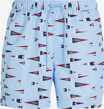 TOMMY HILFIGER Zwemshorts in Blauw: voorkant