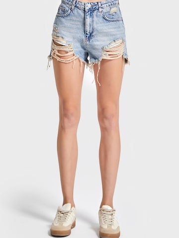 IT'S BASIC Regular Jeans in Blauw