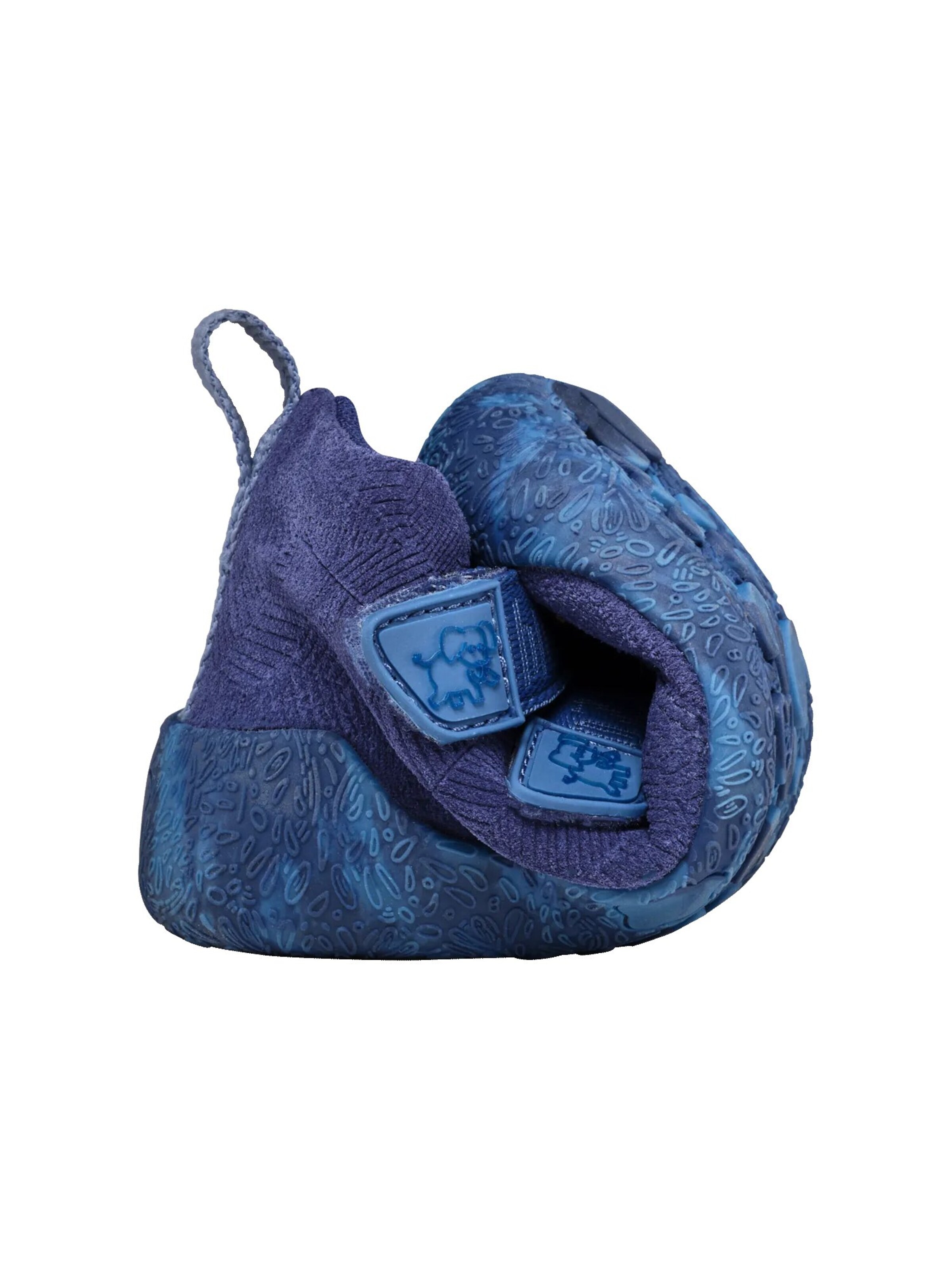 Affenzahn First-Step Shoes 'Lauflernschuh Leder Talky' in Blue