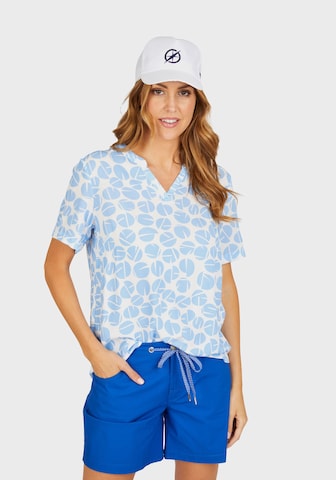 Navigazione Blouse in Blauw: voorkant