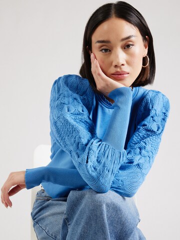 ONLY Пуловер 'MELITA' в синьо