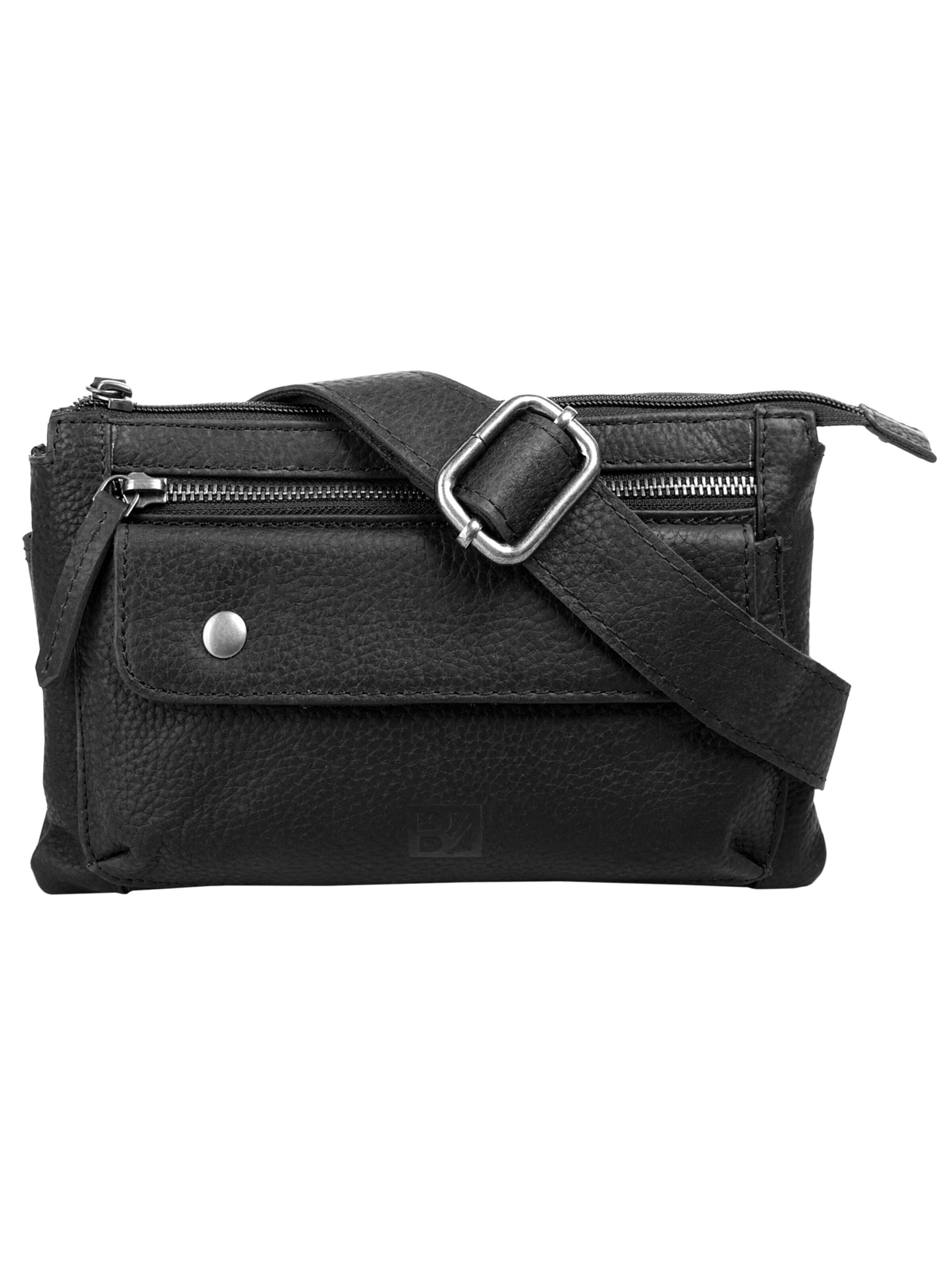 BODENSCHATZ Gürteltasche‌‌‌‌‌ in Schwarz: Vorderseite