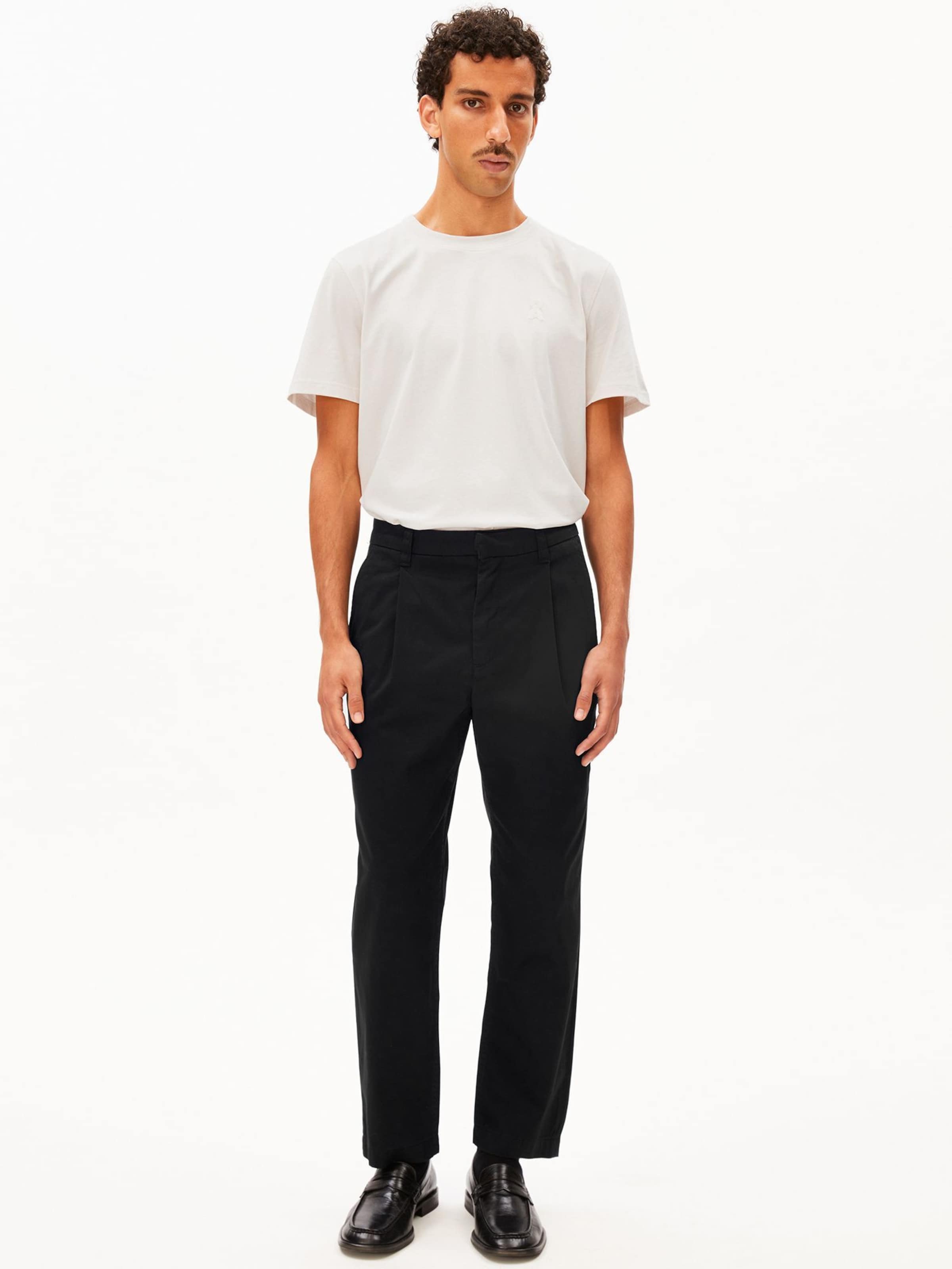 Regular Pantalon chino ARMEDANGELS en noir