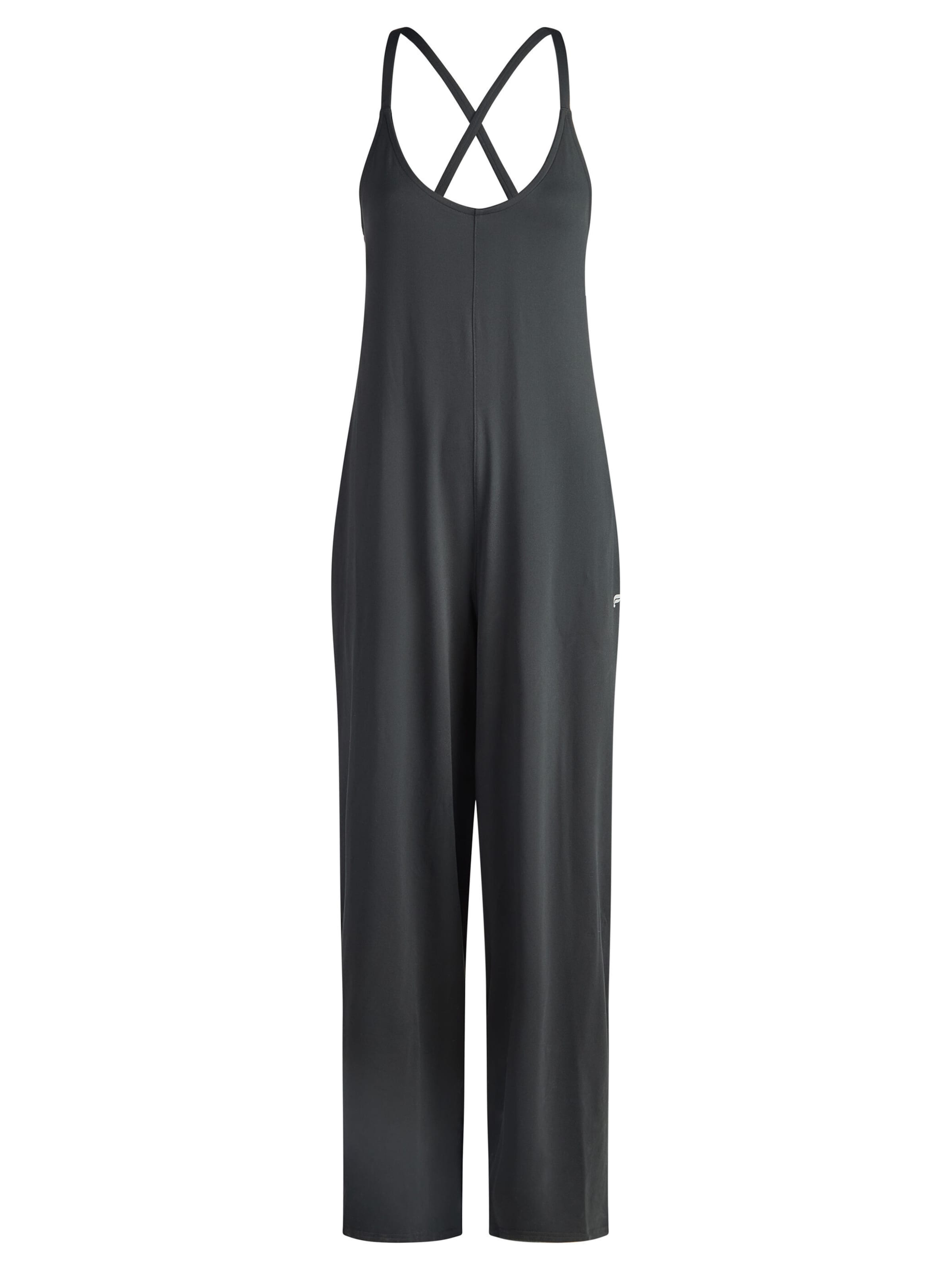 Fabletics Jumpsuit in Black: front