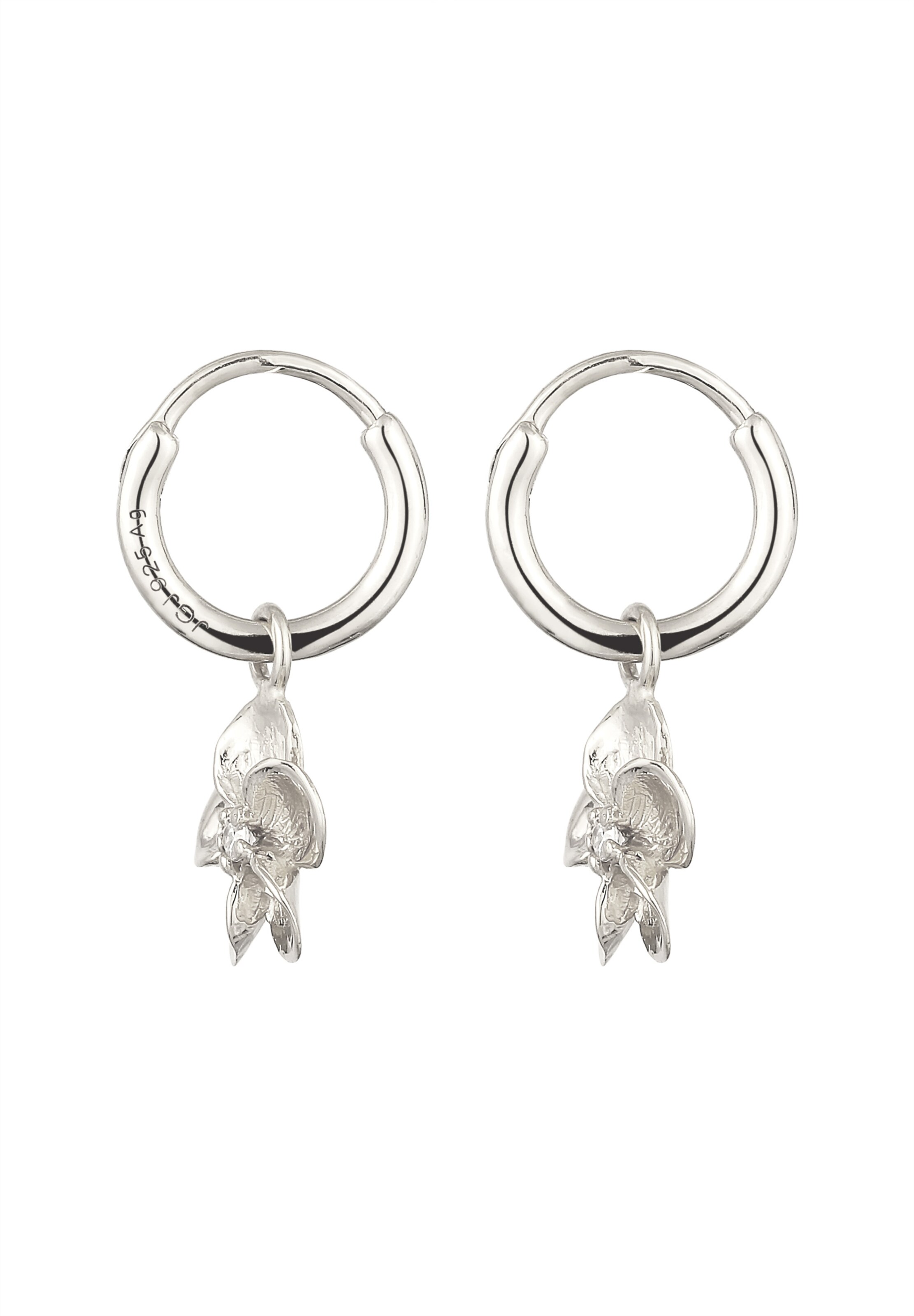 ELLI Ohrringe 'Frangipani' in Silber