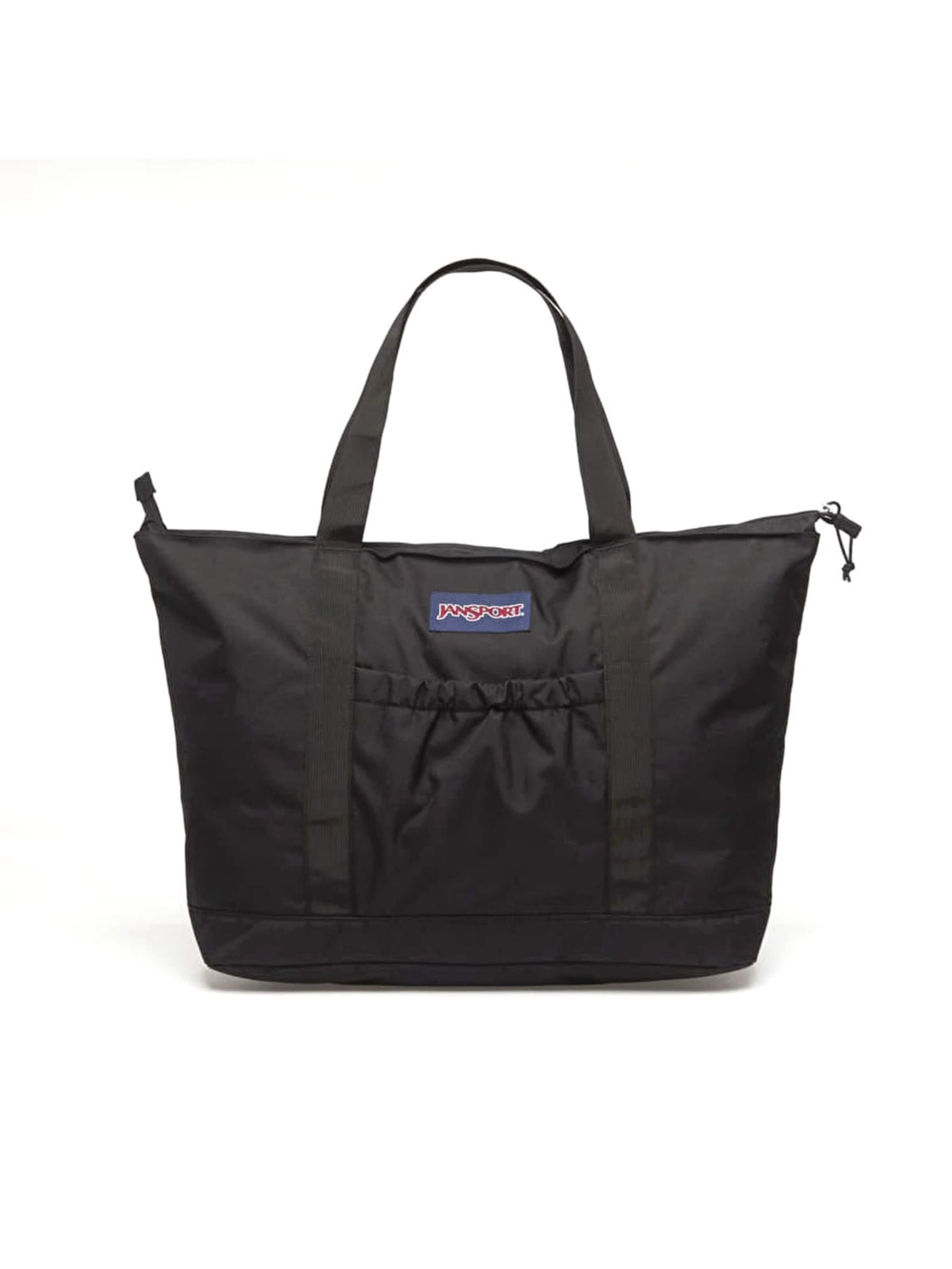 JANSPORT Travel bag 'DAILY TOTE BLACK' in Black: front