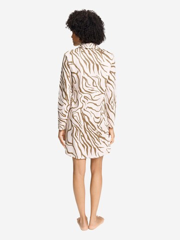 Chemise de nuit ' Loungy Nights ' Hanro en marron