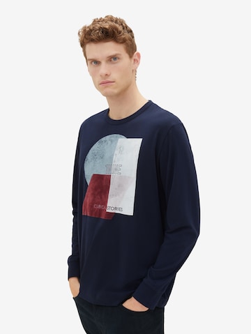 T-Shirt TOM TAILOR en bleu