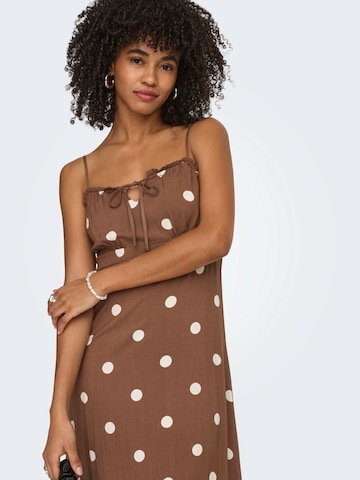 ONLY Kjole 'ONLNELLY' i brun