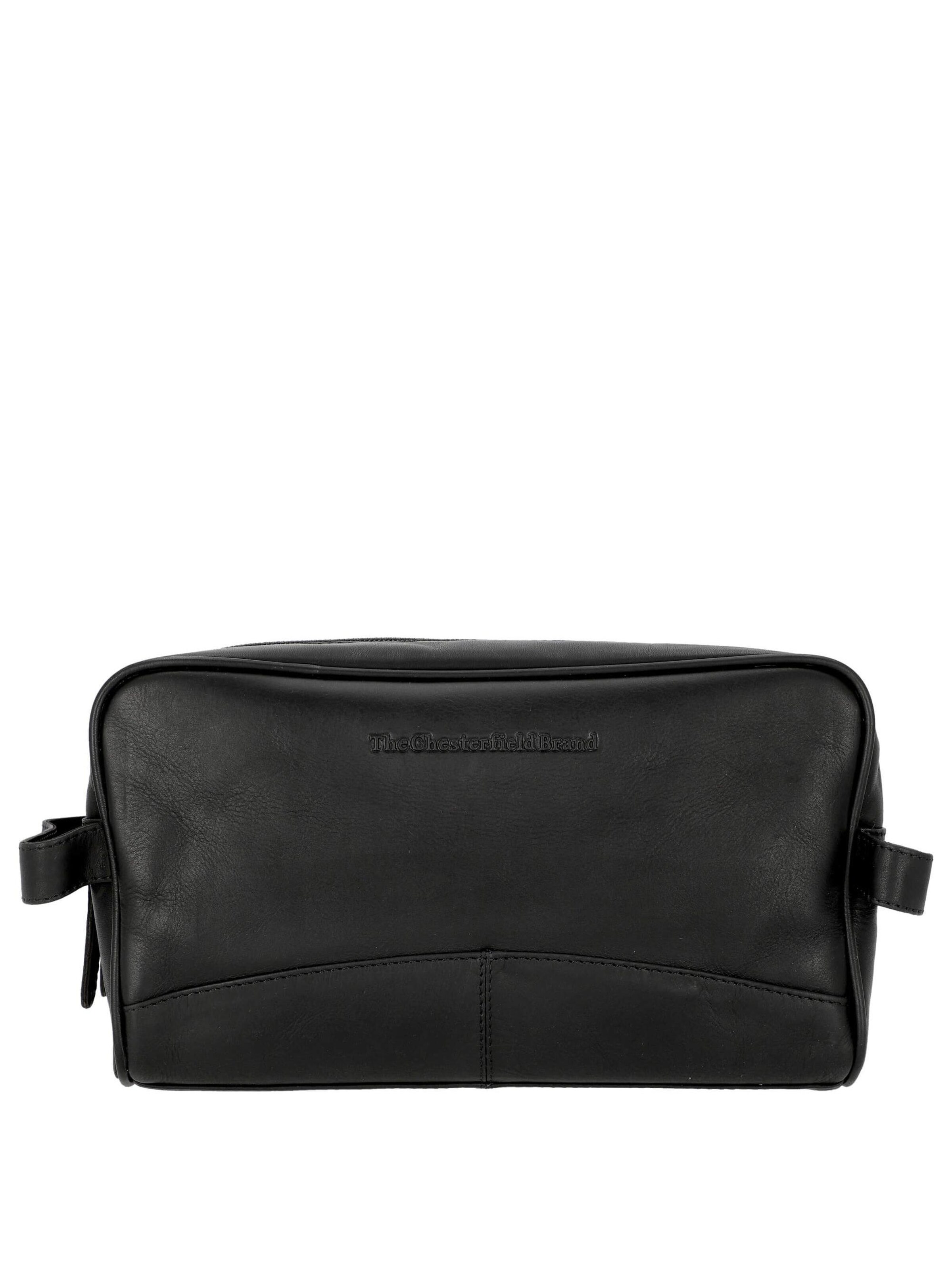 The Chesterfield Brand Toiletry bag 'Stacey' in Black: front