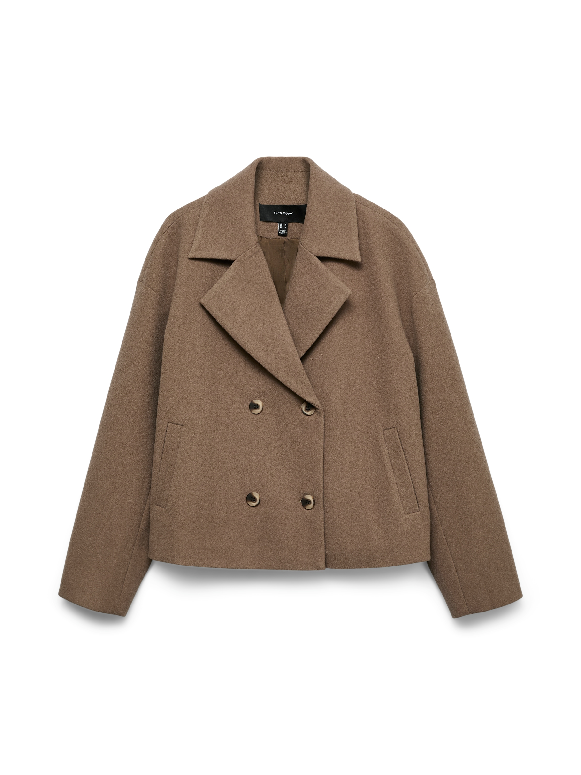 VERO MODA Between-season jacket 'VMCaya' in Brown: front