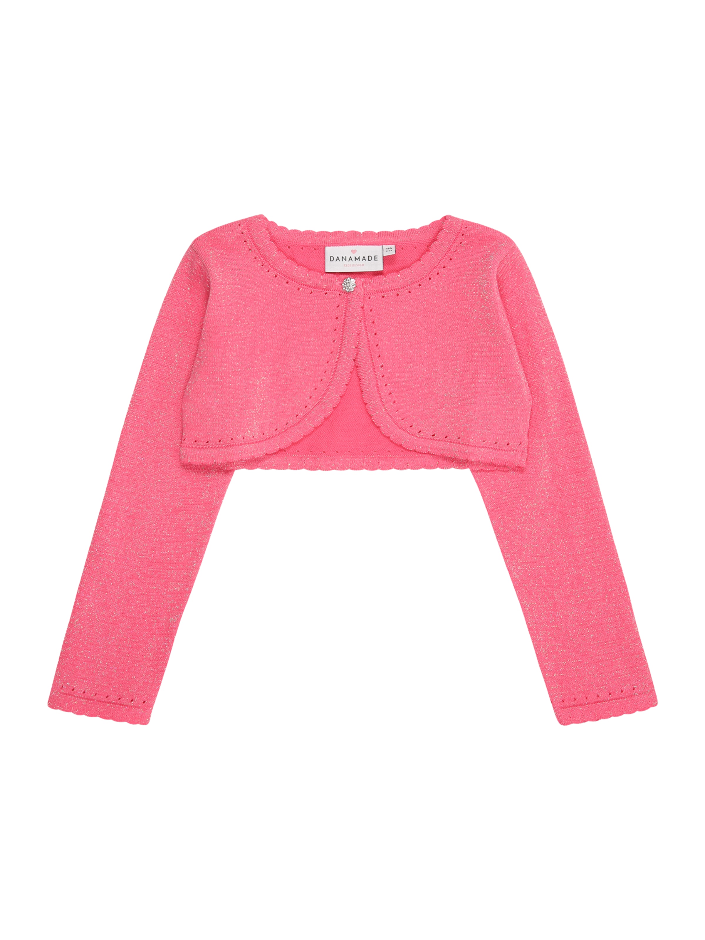 Danamade Knit cardigan in Pink: front