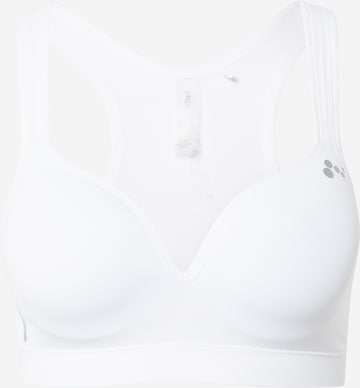 ONLY PLAY Bustier Sport-BH 'Martine' in Weiß: predná strana