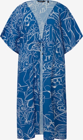 Ulla Popken Beach Dress in Blue: front