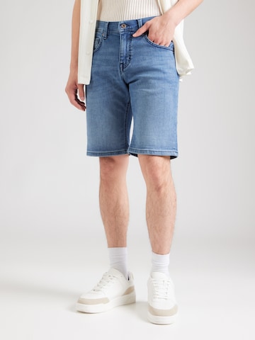 MUSTANG Slimfit Jeans 'CHICAGO' i blå: forside