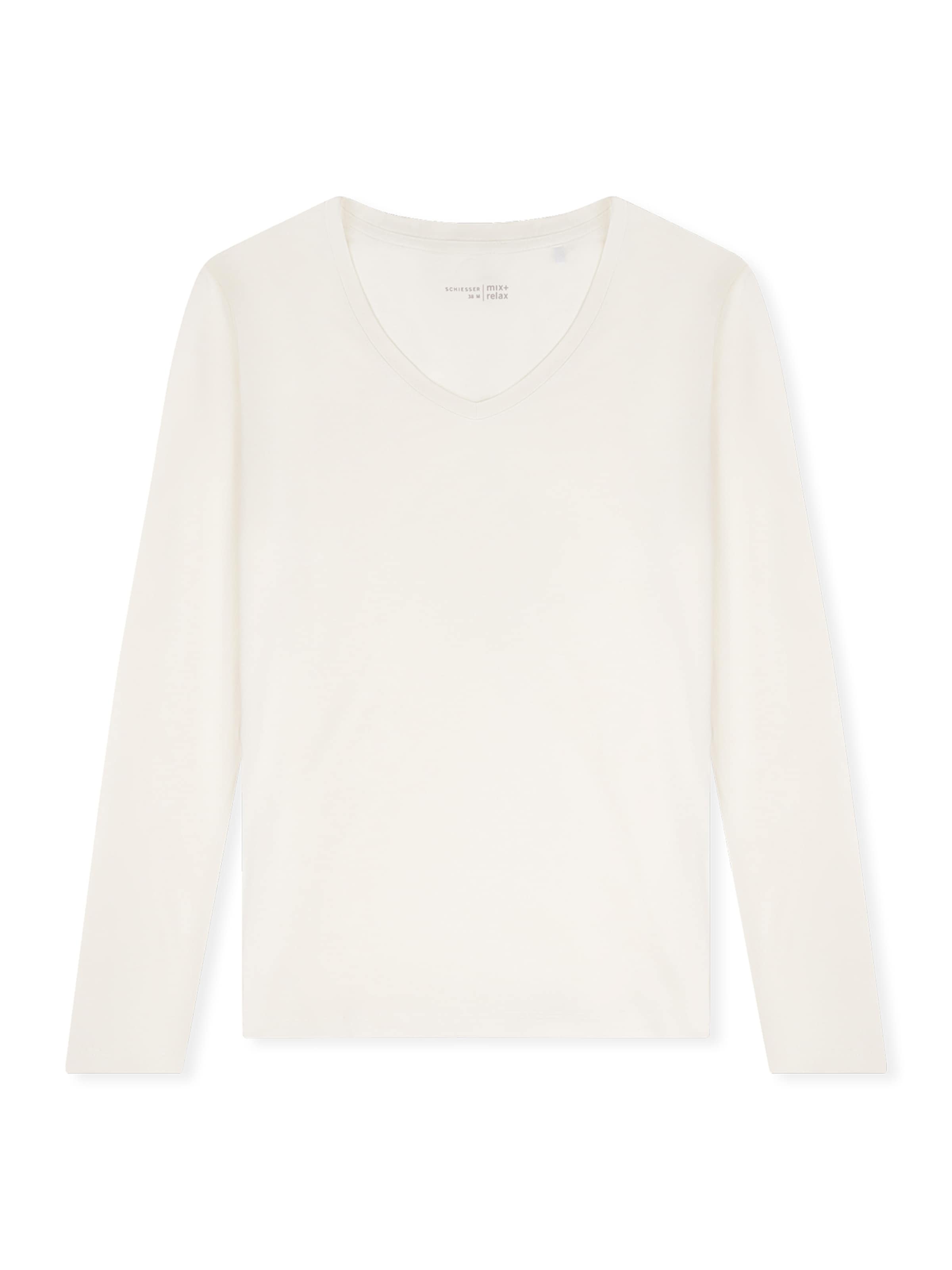 Chemise de nuit ' Mix Relax ' SCHIESSER en blanc : devant