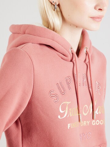 Superdry Sweatshirt in Pink