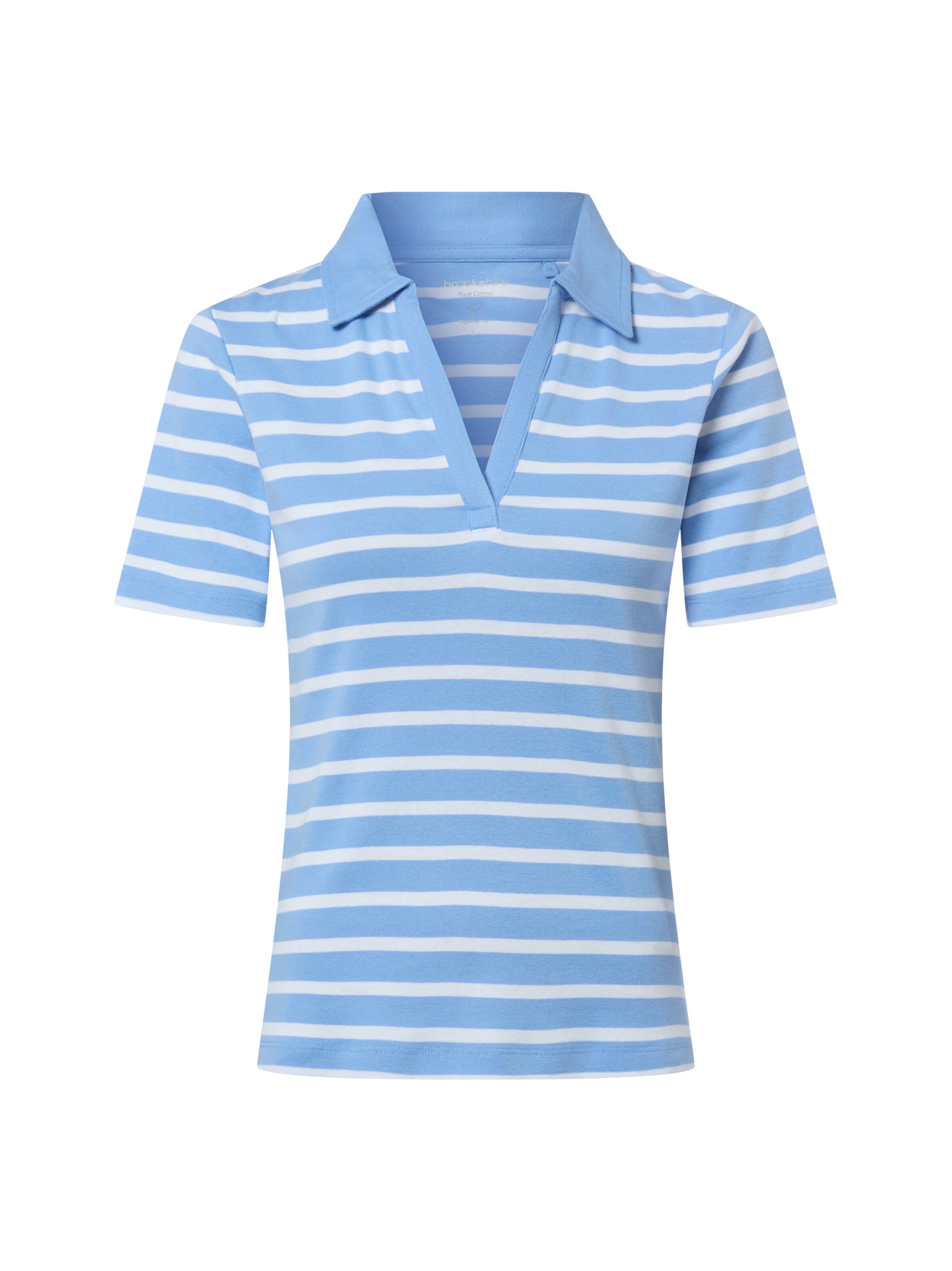 Brookshire T-Shirt in Blau: Vorderseite