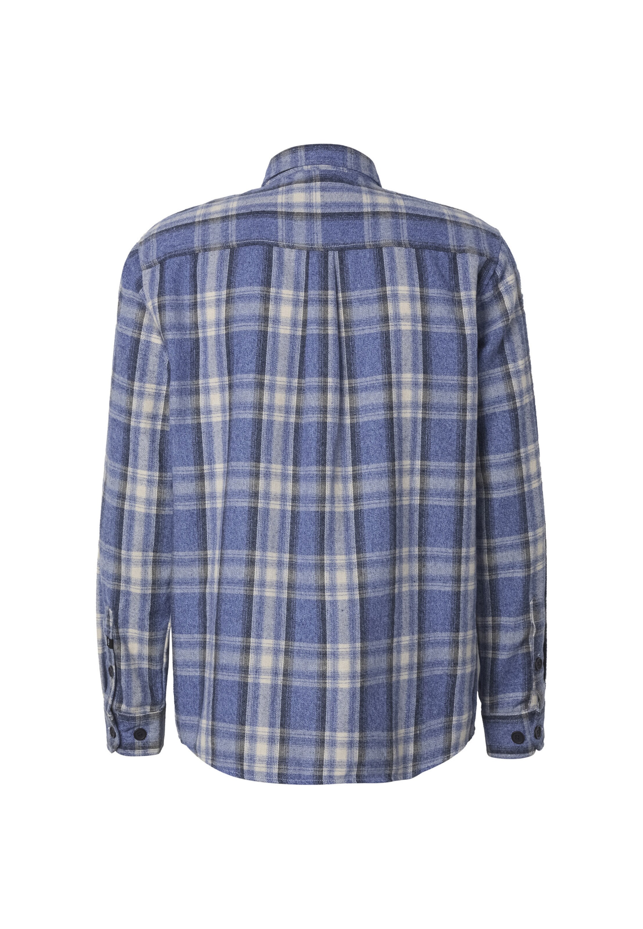 INDICODE JEANS Regular fit Button Up Shirt 'Stanlei' in Blue