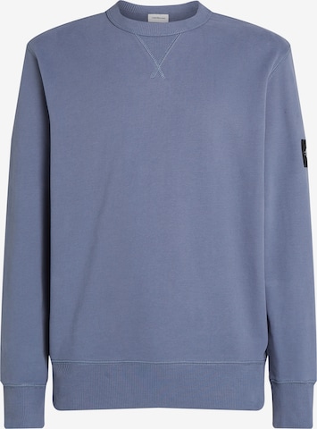 Calvin Klein Jeans - Sweatshirt em azul: frente