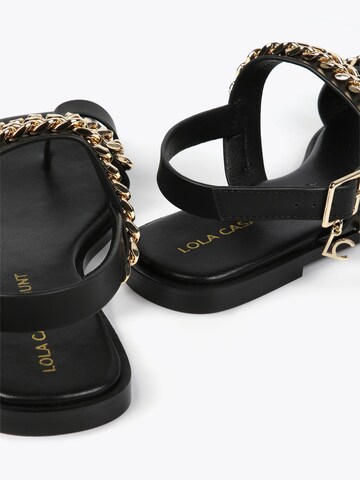 Lola Casademunt Strap sandal in Black