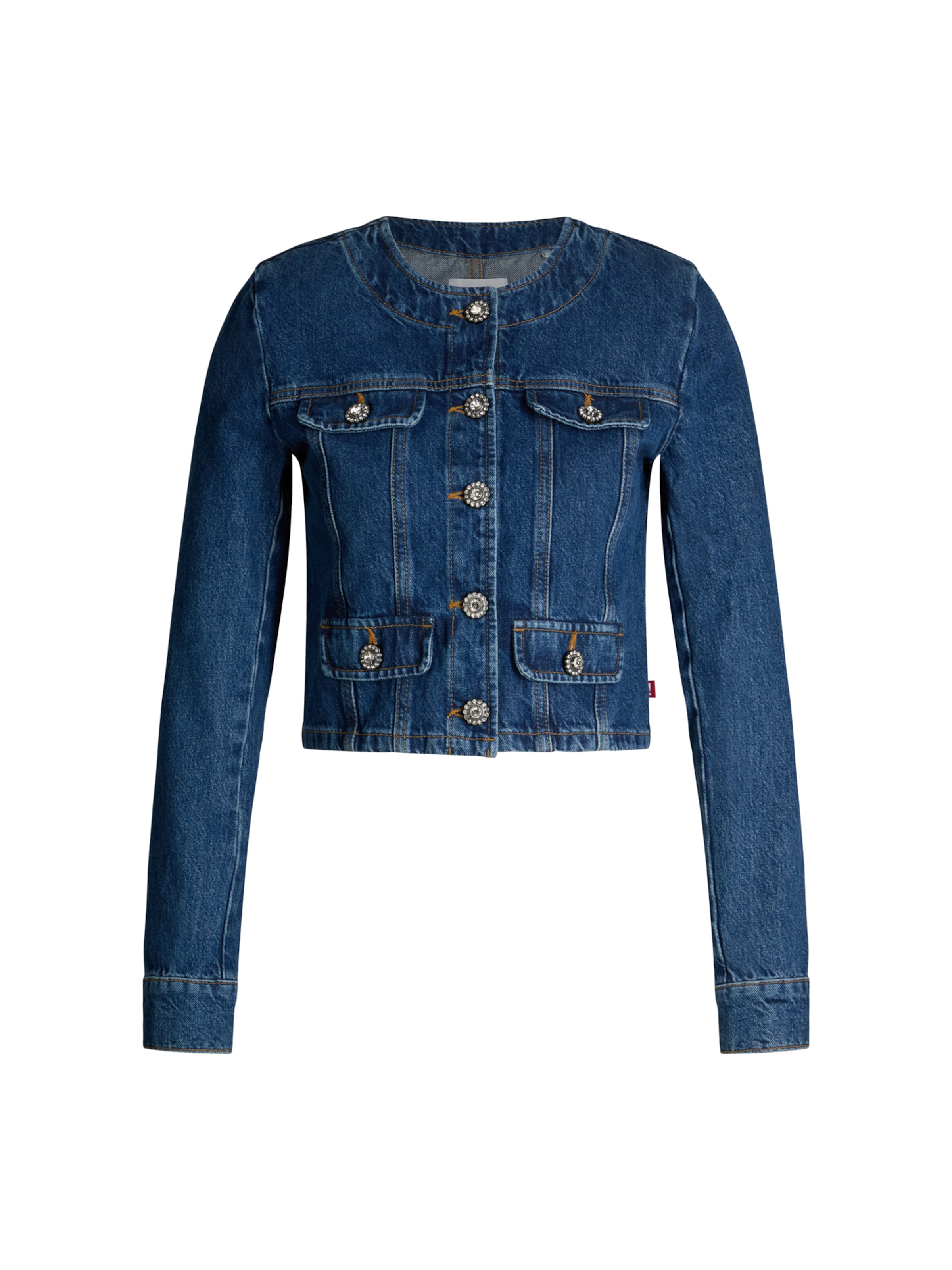JOOP! Jeans Tussenjas 'Ina' in Blauw: voorkant