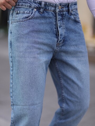 Trendyol - regular Vaquero en azul