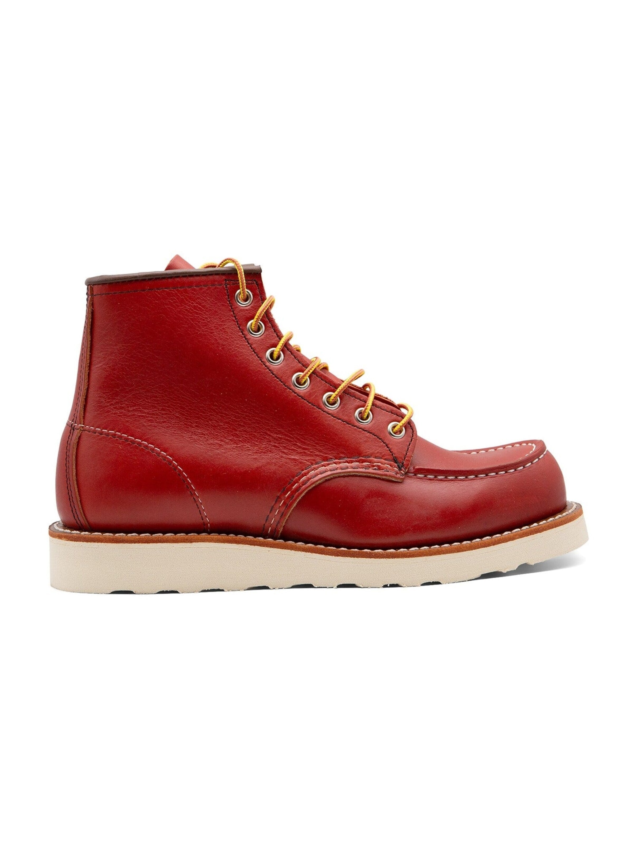 RED WING SHOES Lace-Up Boots '8875 Moc Toe Oro Russet' in Red: front
