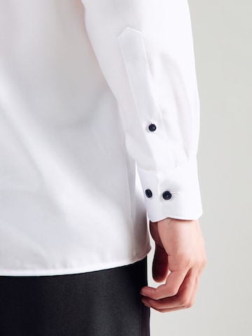 Regular fit Camicia di OLYMP in bianco