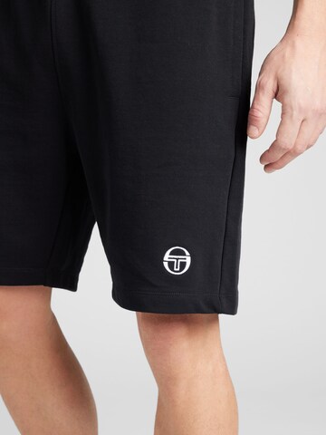 Sergio Tacchini Обычный Штаны 'FINE' в Черный