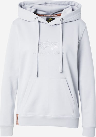 ALPHA INDUSTRIES Sweatshirt in Light grey / Silver, Item view