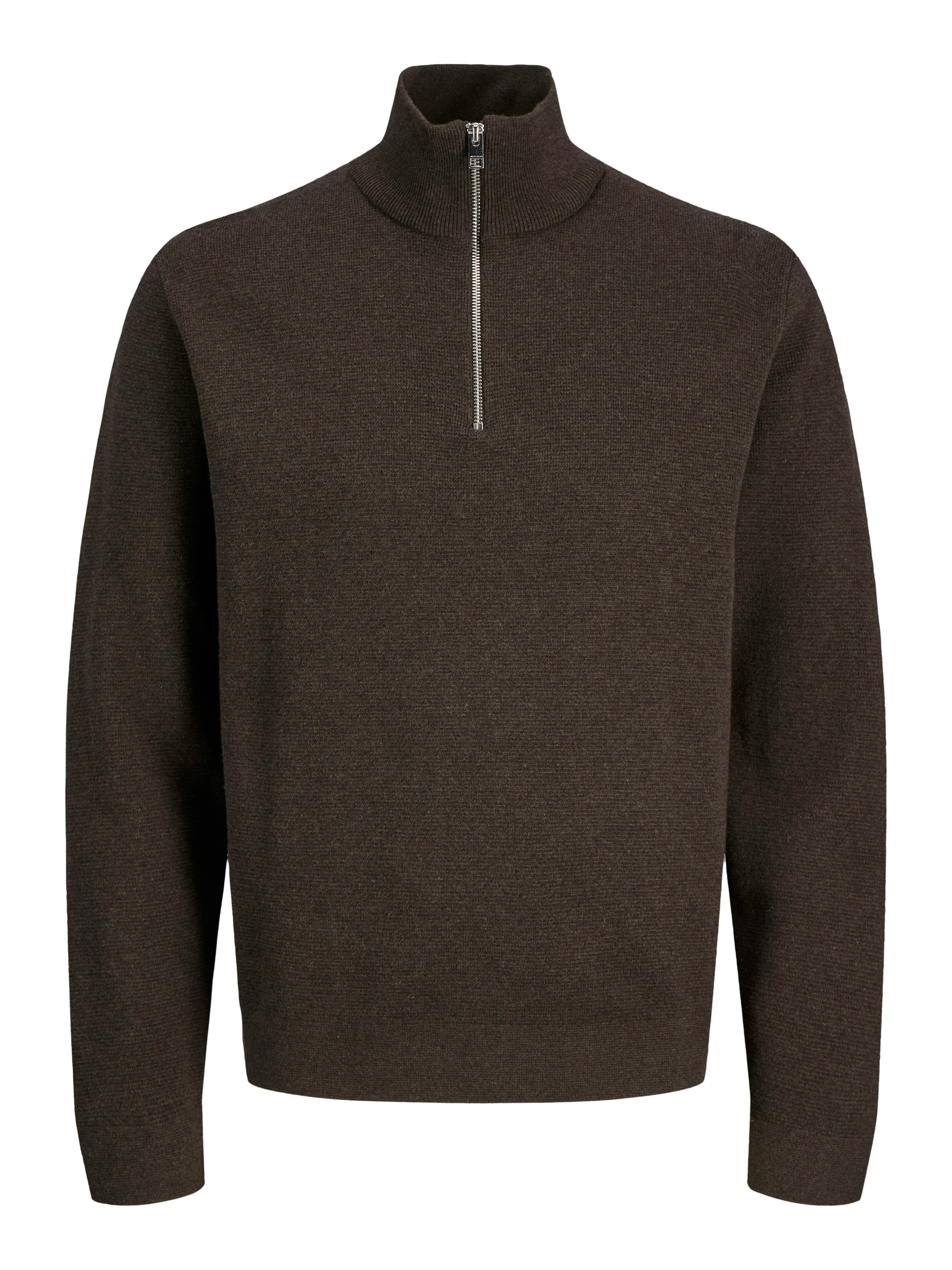 Jack & Jones Premium Sweater 'JPRBLAMILANO' in Brown: front