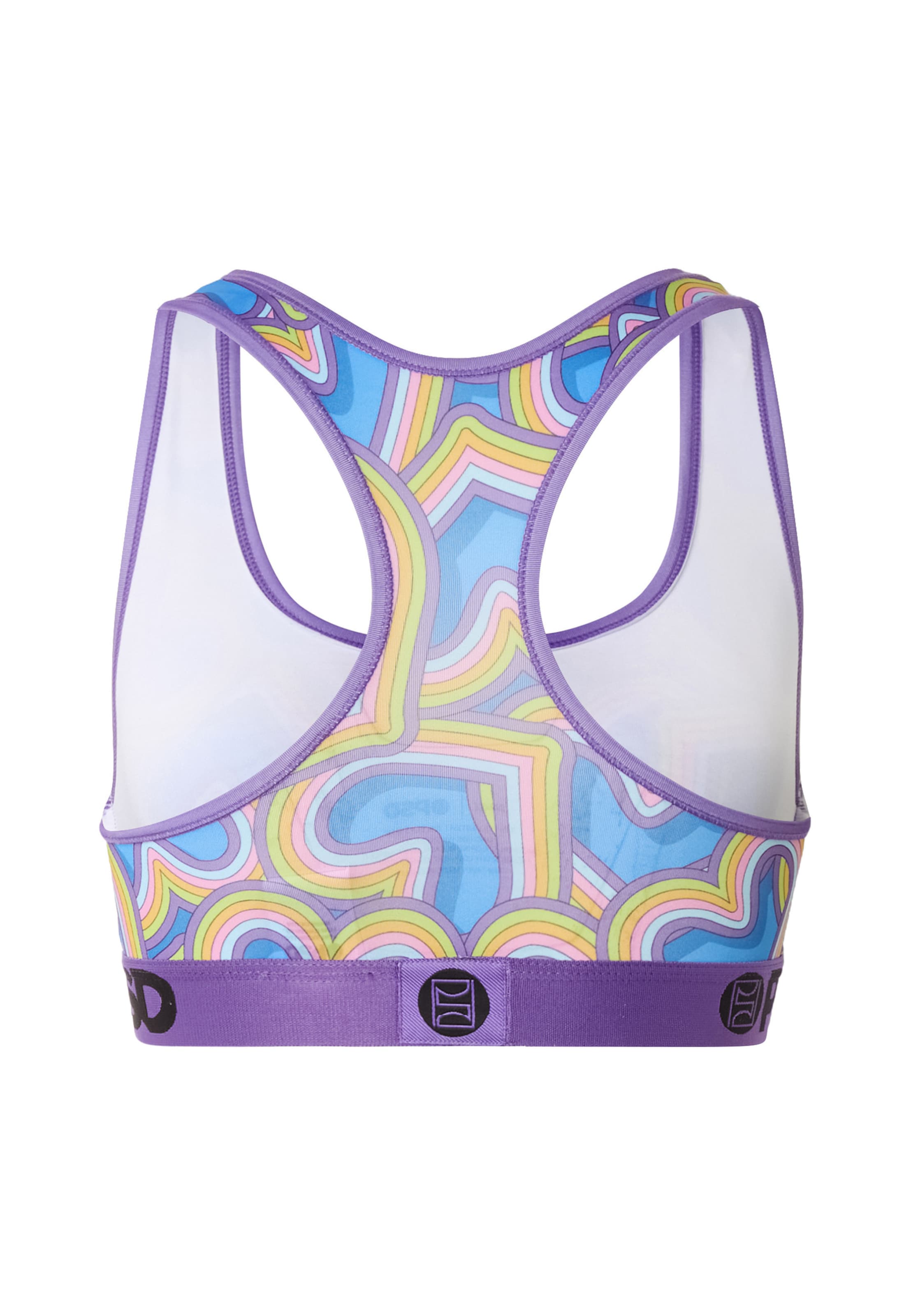 PSD Medium Support Sports bra 'Heart Attack' in Mixed colours