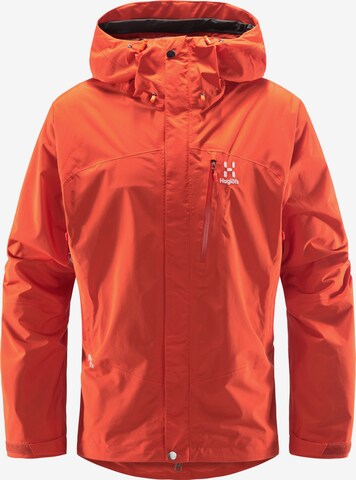 Haglöfs Outdoorjacke 'Astral GTX' in Orange: predná strana