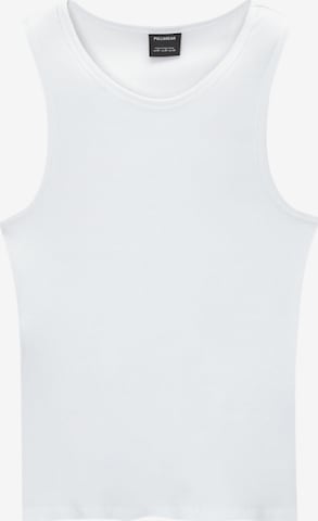 Pull&Bear Paita värissä valkoinen: etupuoli