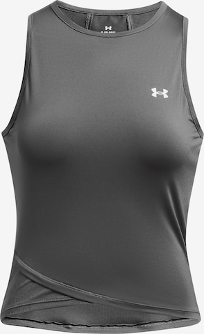 UNDER ARMOUR Sports Top 'Vanish' in Grey: front