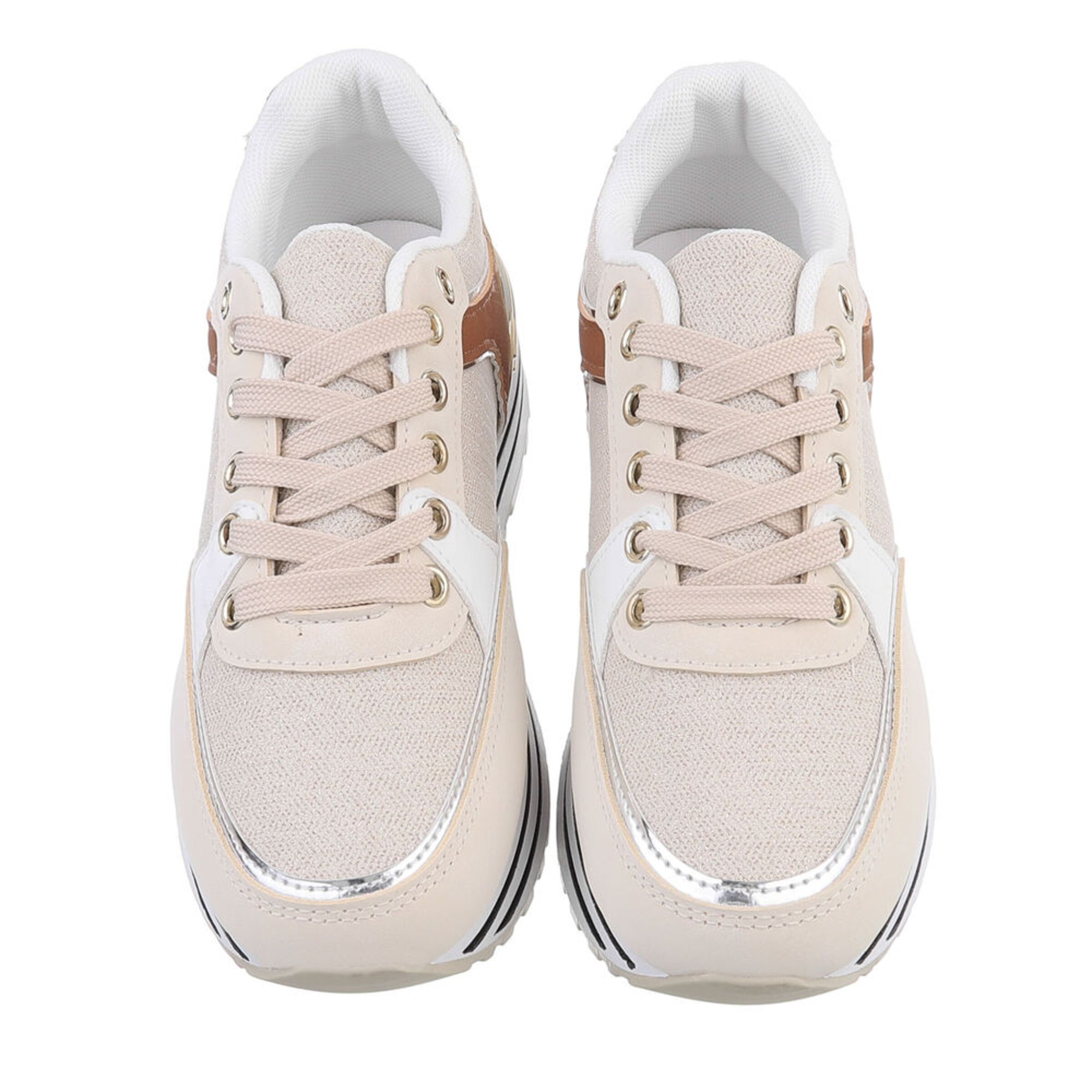 Ital-Design Sneakers in Beige
