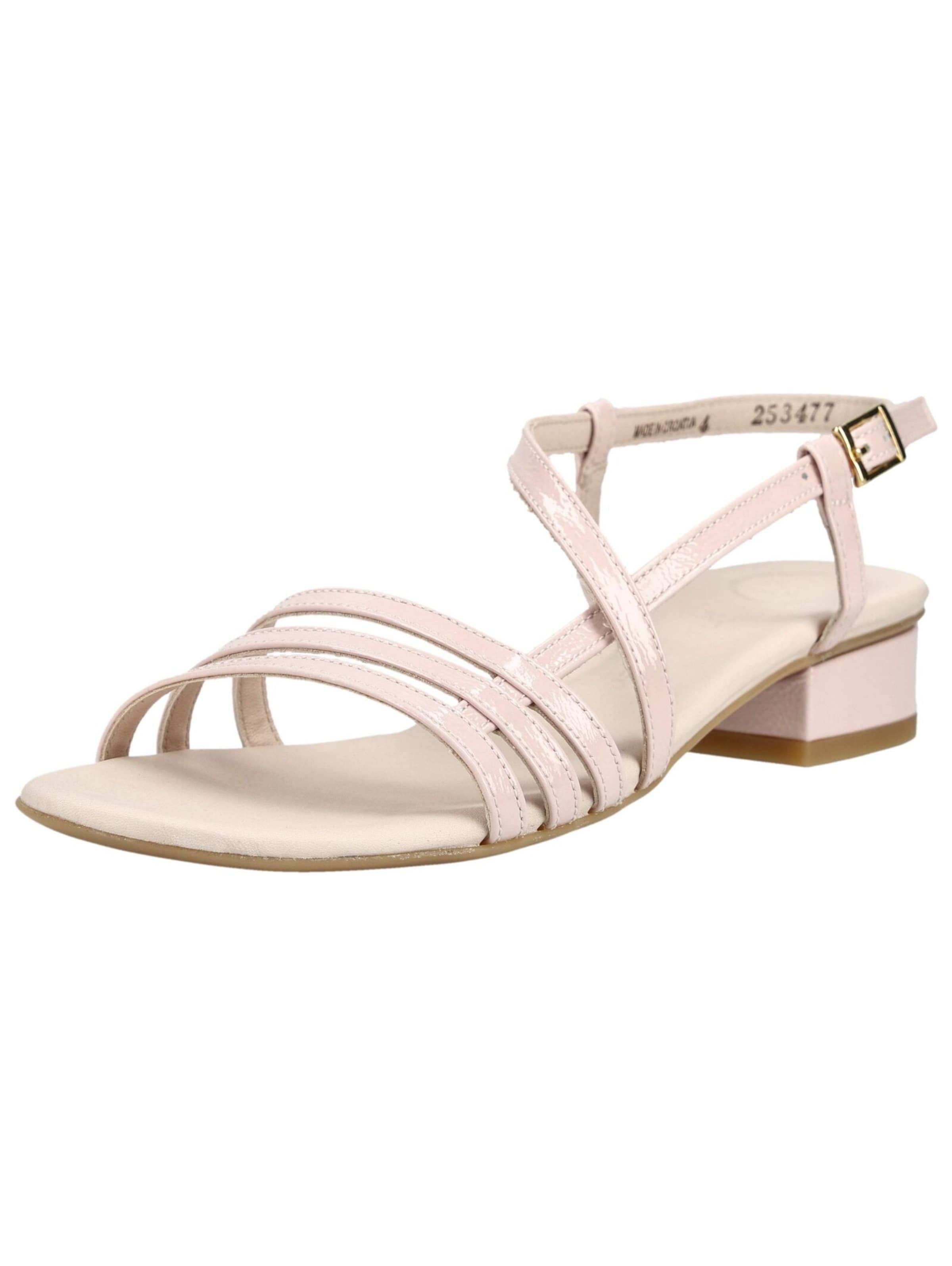 Sandales à lanières Paul Green en rose : devant