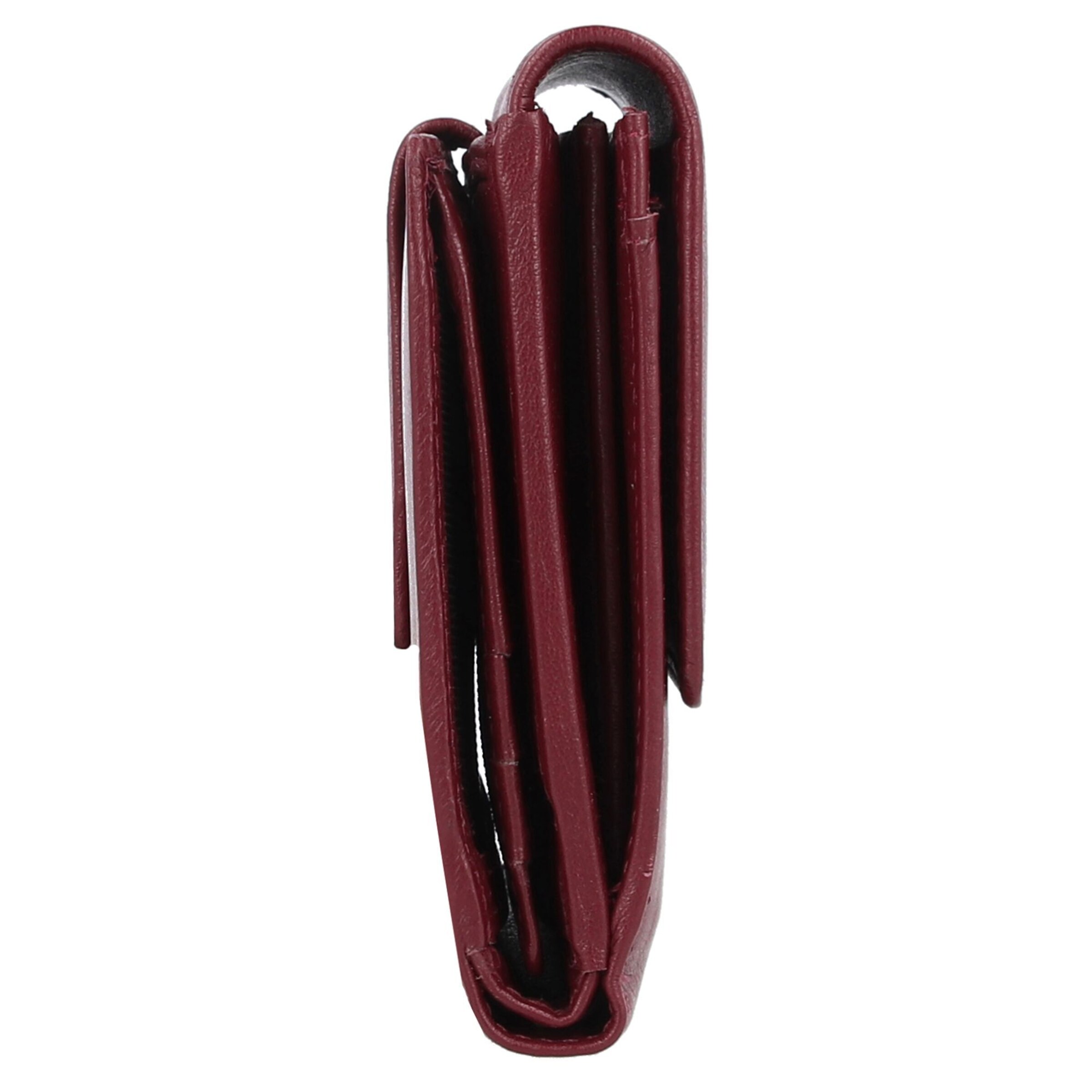 Portamonete 'Viktoria' di Esquire in rosso