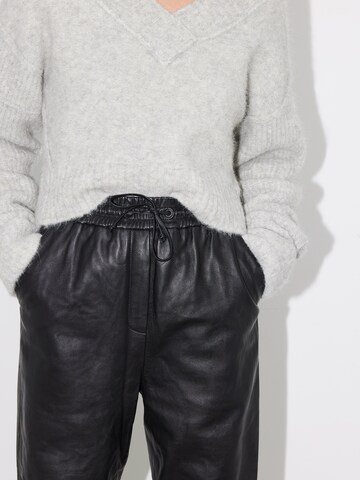 LeGer Premium Широка кройка Карго панталон 'Lorain' в черно