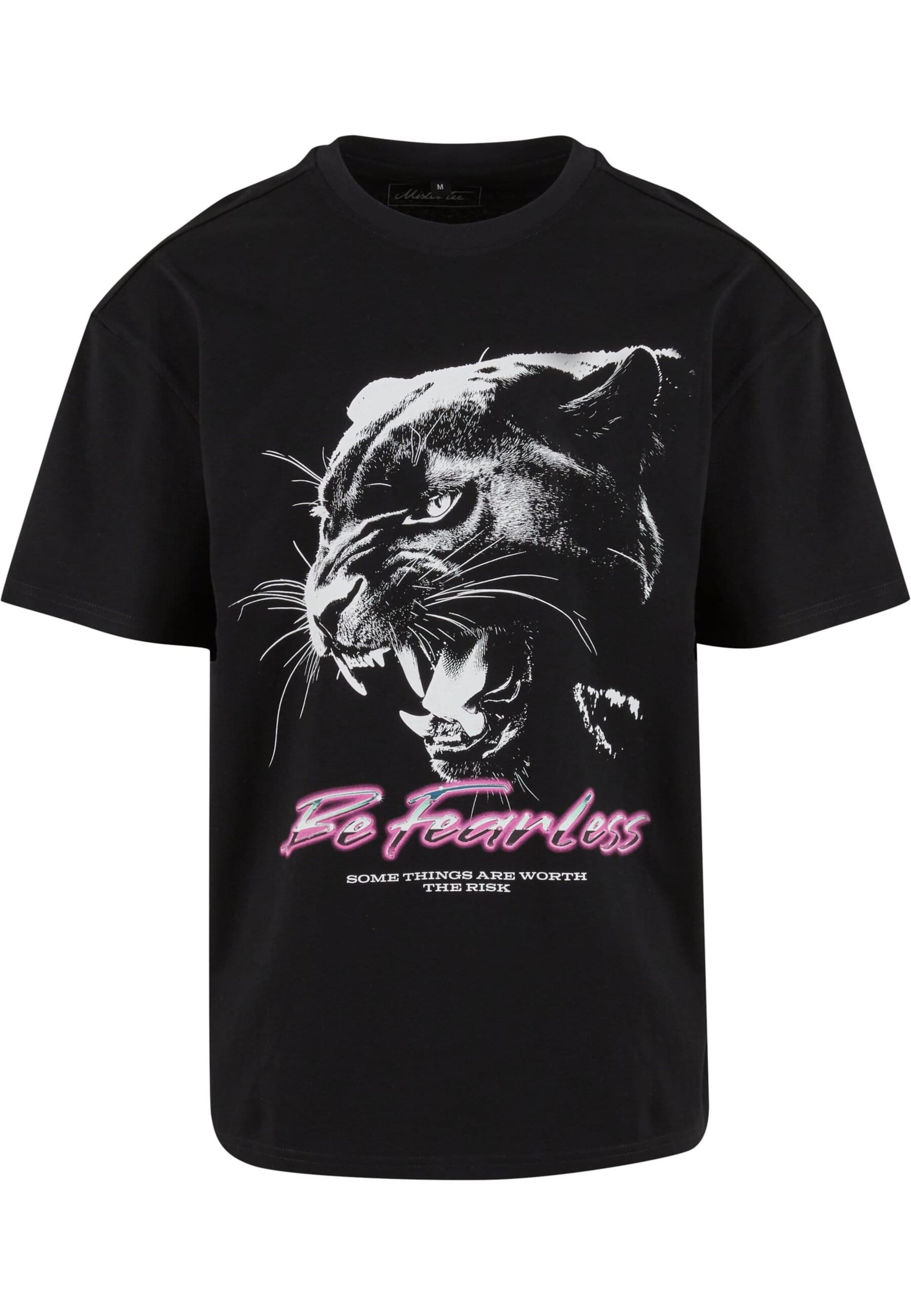 Mister Tee Póló 'Be Fearless' - fekete: elől