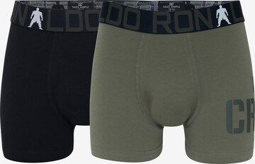 CR7 - Cristiano Ronaldo Boxershorts in Grün: predná strana