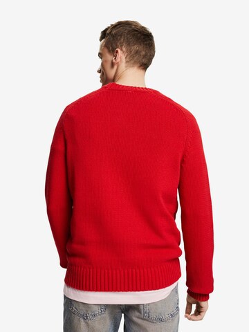 Pull-over ESPRIT en rouge