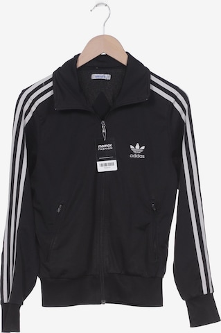 ADIDAS ORIGINALS Sweatshirt & Zip-Up Hoodie in XL in Black: front