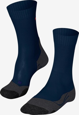 FALKE Sportsocken 'TK2 Explore Cool' in Blau: Vorderseite