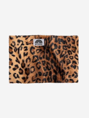 WESORA GmbH Schlauchschal 'Premium Kunstfell Neckwarmer' in Braun