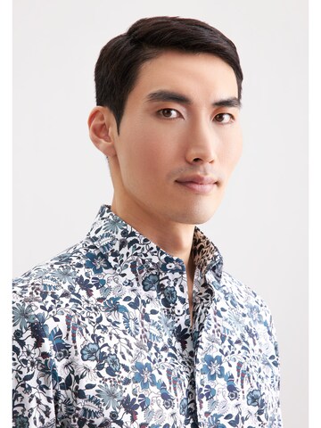 Coupe regular Chemise business 'SMART ESSENTIALS' SEIDENSTICKER en bleu