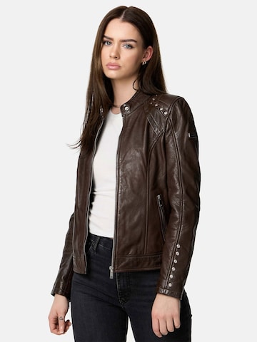 Tazzio Between-Season Jacket 'F521' in Brown