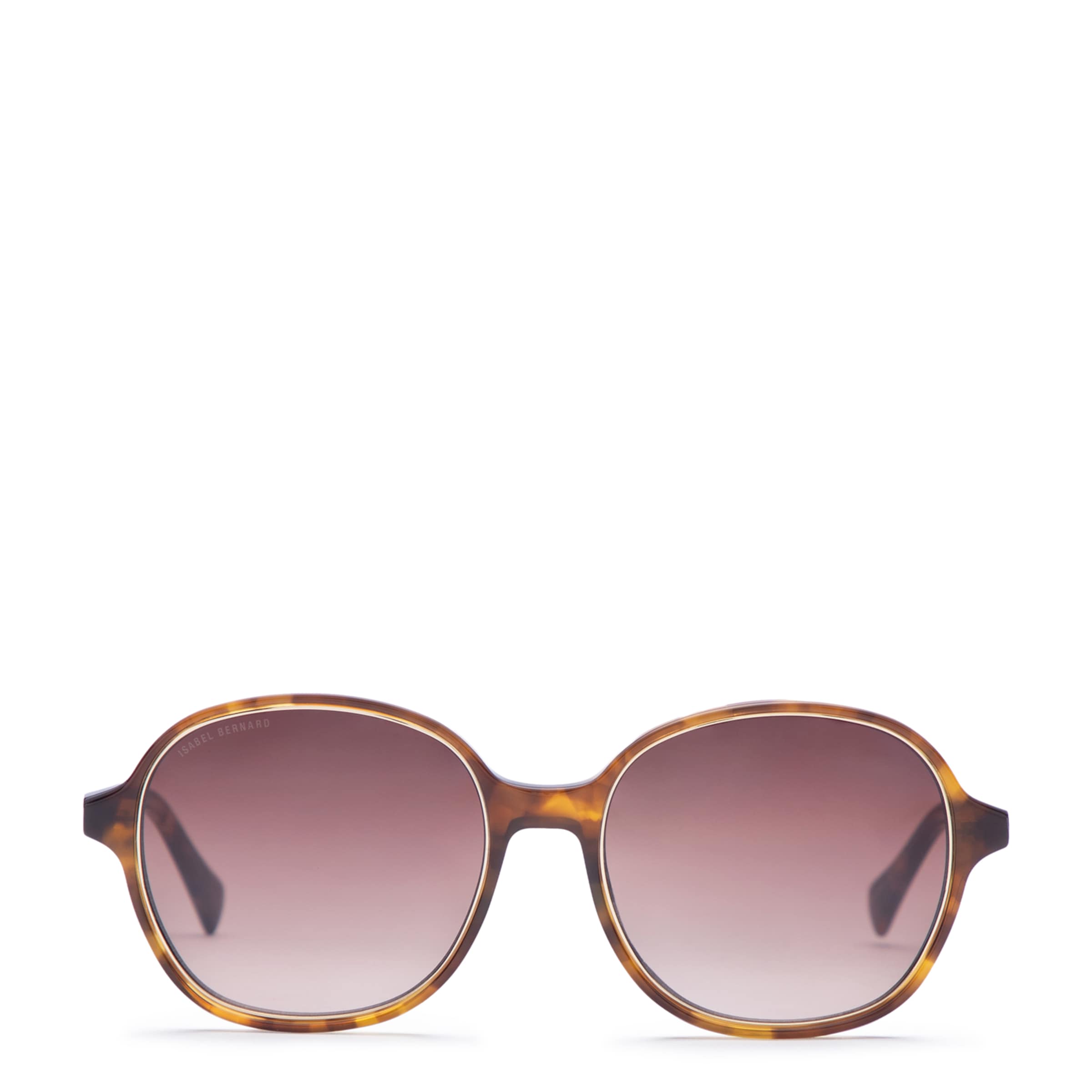 Isabel Bernard Sonnenbrille in Braun: Vorderseite